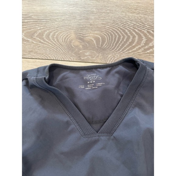 Cherokee Infinity Grey Scub top - Picture 2 of 4